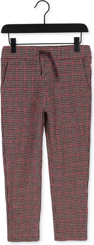 Ao76 Oliver Check Pants Broeken - Bruin