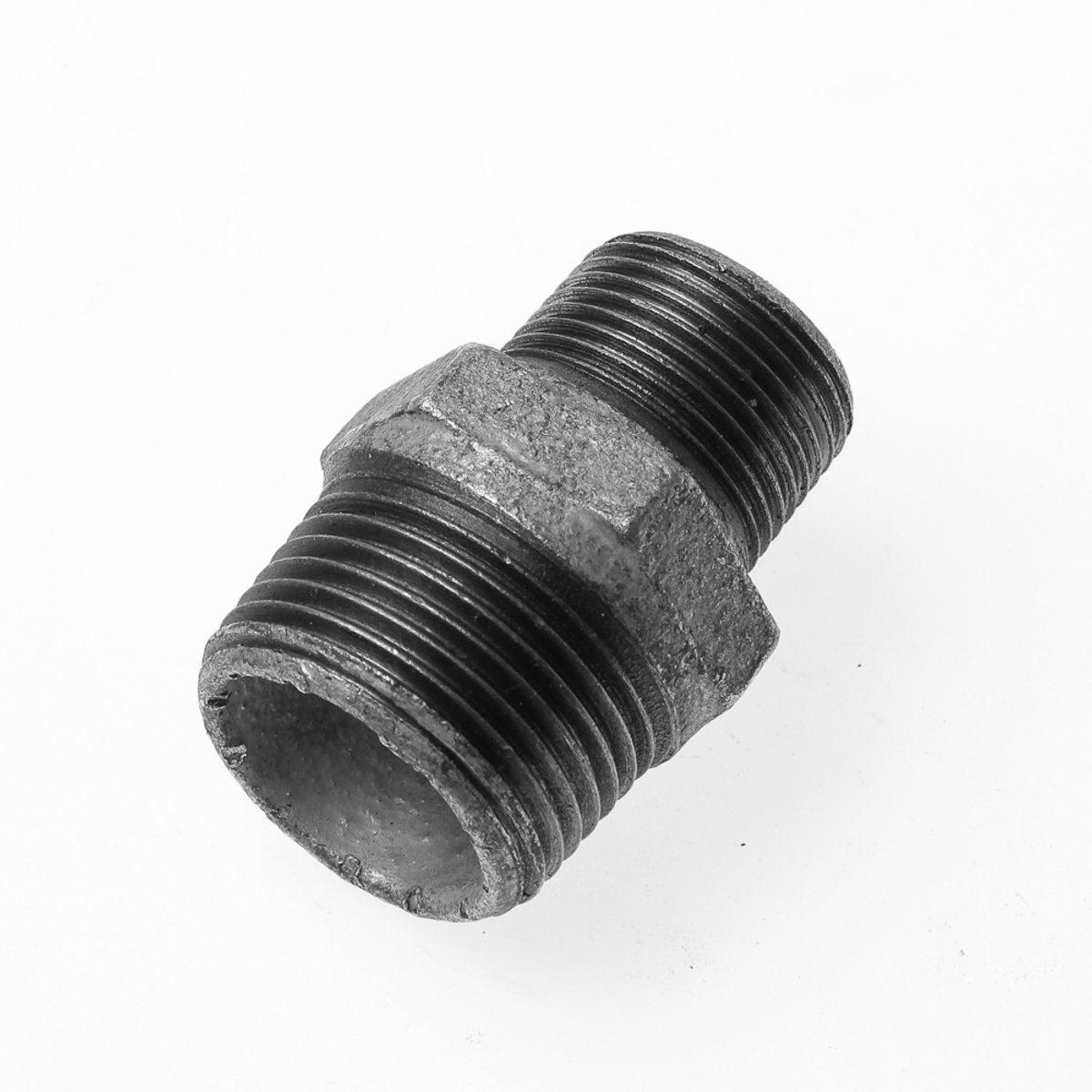 Installatiebranche Dubbele nippel no.245 verzinkt 1" x 3/4"