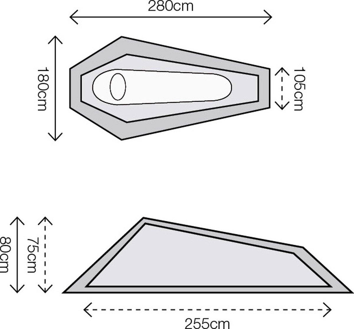 Highlander Blackthorn 2 Person Tent Military Army Camping Two Man MTP