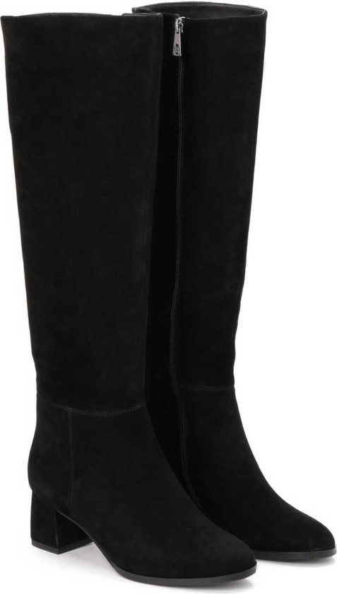 Zwarte hoge laarzen voor dames | bol.com