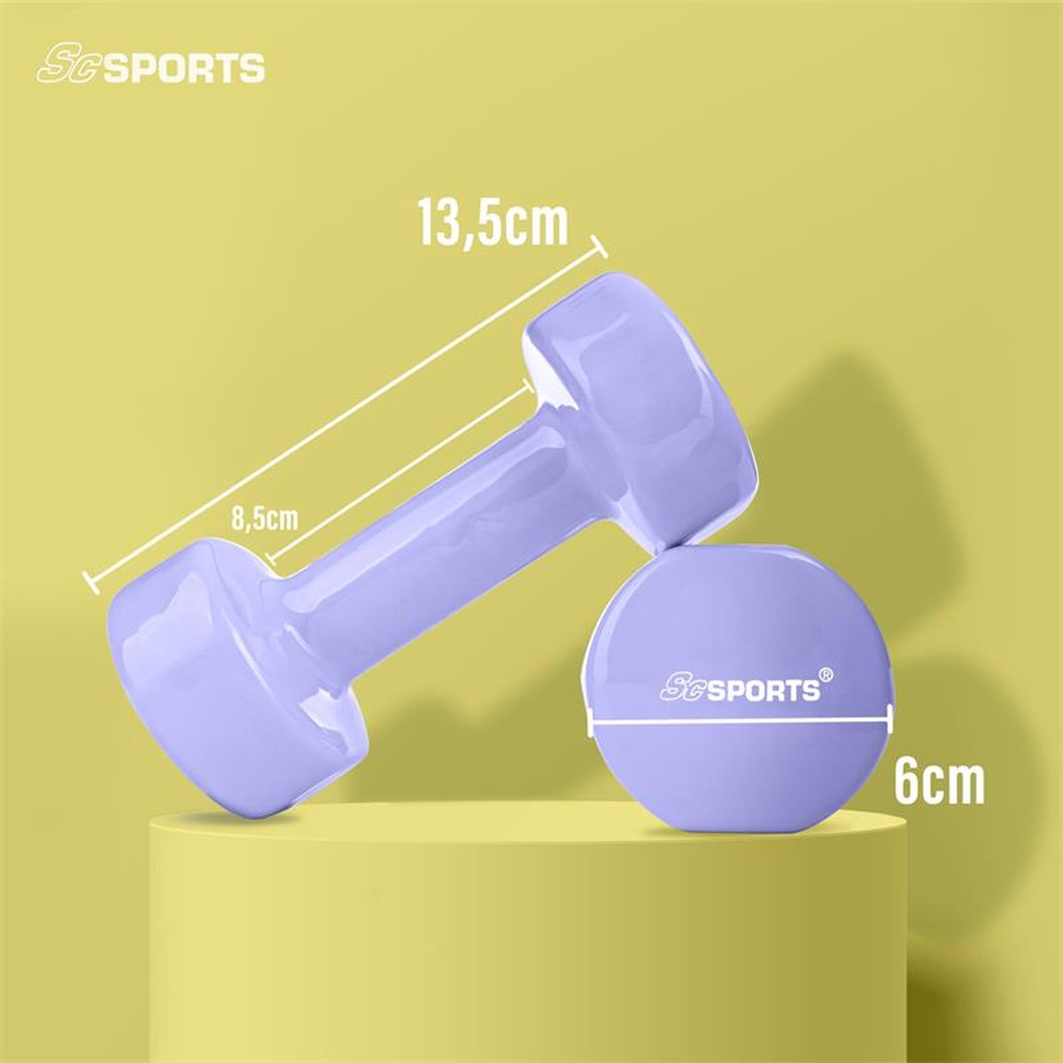 Hoe Exercise Ar Hand Weights Pilates Vinyl Dubbell - Free Weight and Dubbell price