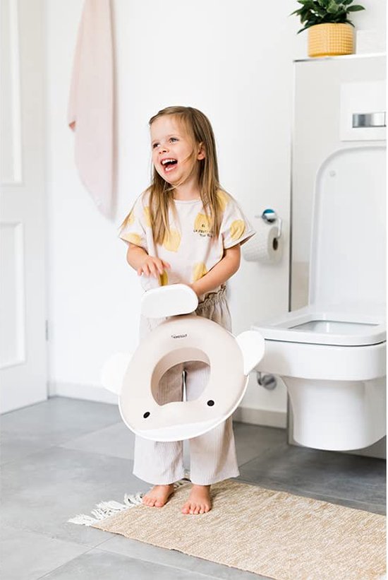 Siège de toilette Kinder - Formateur de toilettes pour enfants - Toilettes  pour enfants - Réducteur de WC