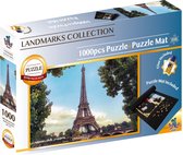 Puzzelpack Eiffeltoren 1000 st met Lijm en Mat