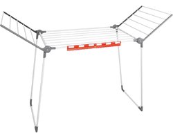 LaundrySpecialist Droogrek Louise Inklapbaar - Droogrekken Wasrek - 20 M Drooglengte
