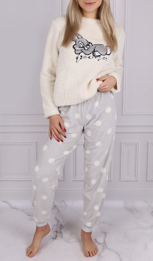 Rechtzetten Traditioneel Treble Stampertje Disney - Fleece pyjama voor dames, sherpa, warm, lange mouwen /  XXS | bol.com
