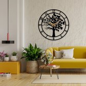 Horloge murale Vintage arbre de vie, horloges à fl... - Grandado