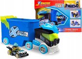 T-Racers - X-Racer Turbo Truck Speelset | Voertuigchauffeur Auto - Vrachtwagen Figurine