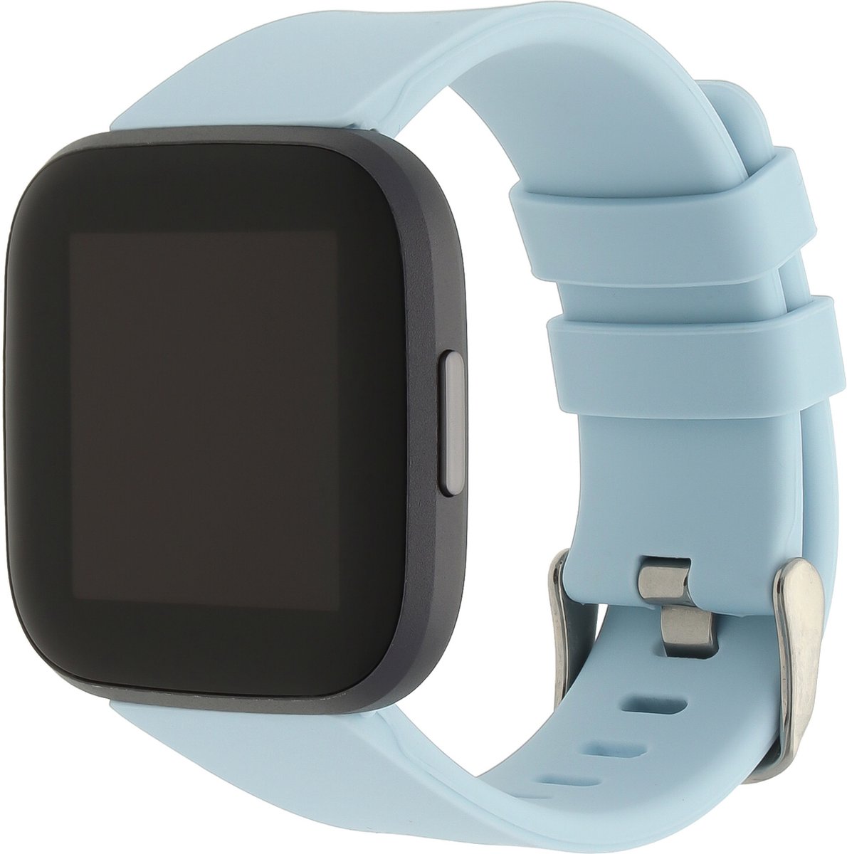 123watches sport band - lichtblauw - ML - Geschikt voor Fitbit Versa 1 & 2 / Lite