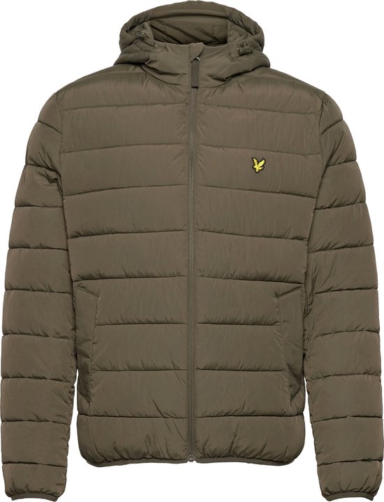 Lyle & Scott - Heren Jas winter Lightweight Padded Jacket - Groen - Maat XL