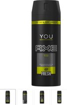 Axe YOU - Deodorant Bodyspray 'Fresh' - Doos 6 stuks a 150 ml