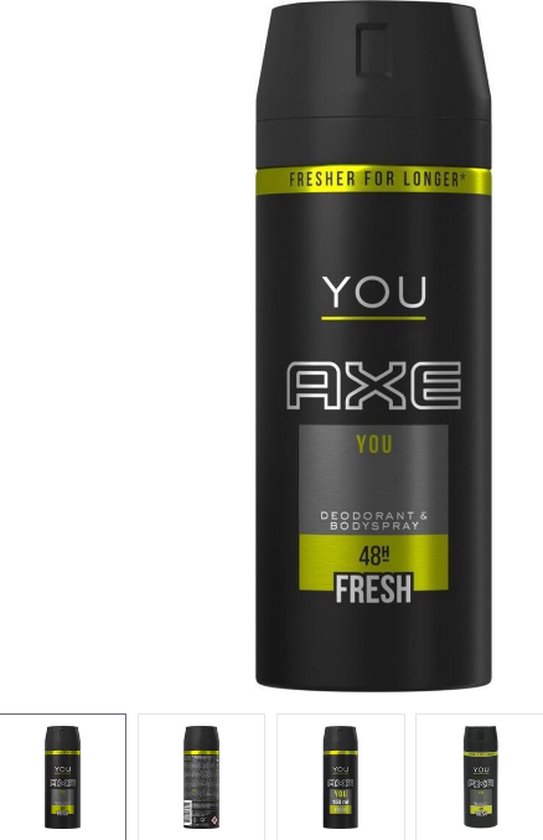 Axe YOU - Deodorant Bodyspray 'Fresh' - Doos 6 stuks a 150 ml | bol.com