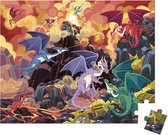 Casse-tête Valise Janod 54 pcs | Dragons ardents