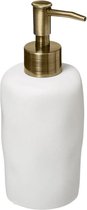 Distributeur de savon or blanc style bohème ibiza | Eco rechargeable 300ml