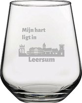 Gegraveerde Drinkglas 42,5cl Leersum