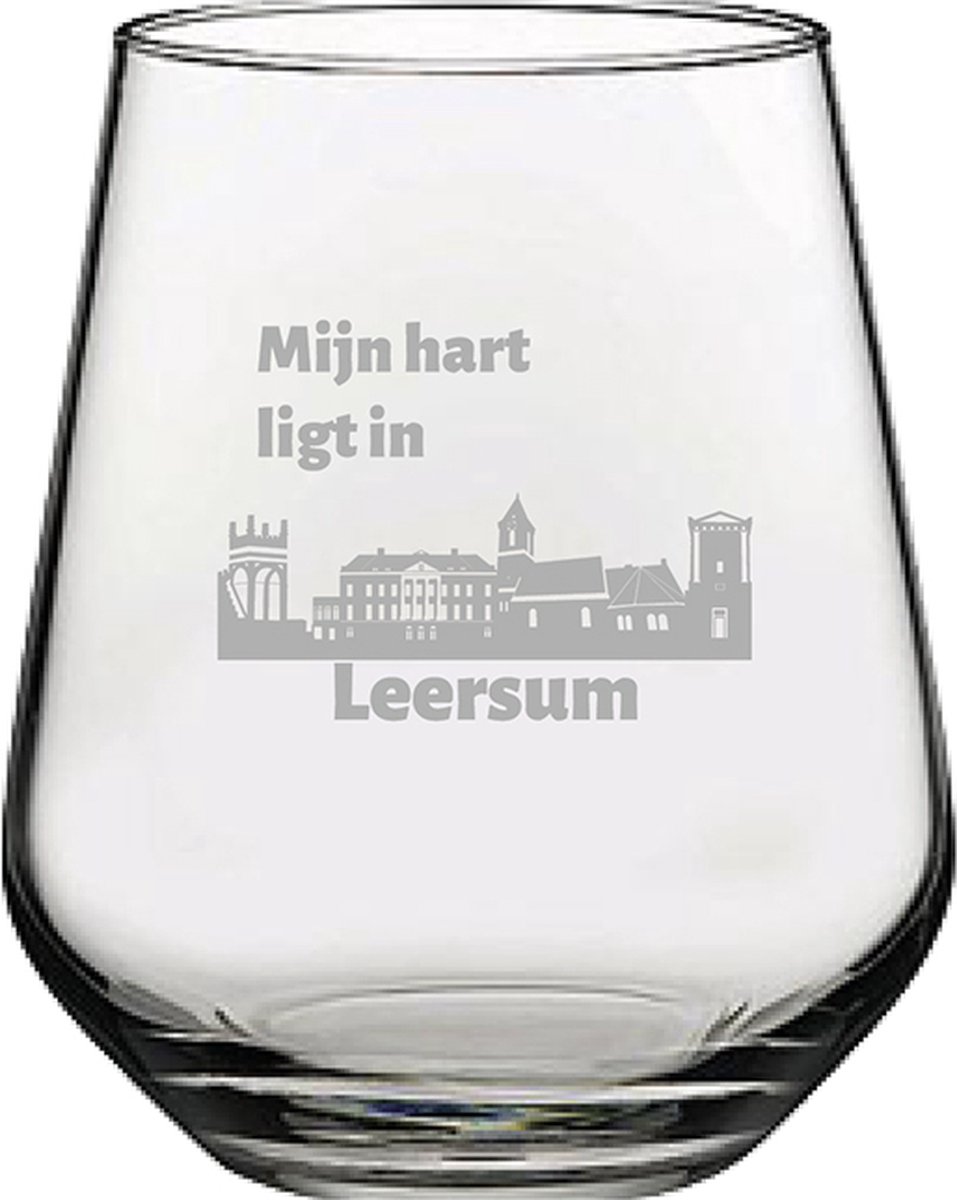 Gegraveerde Drinkglas 42,5cl Leersum
