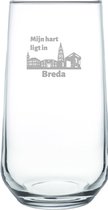 Gegraveerde Drinkglas 47cl Breda