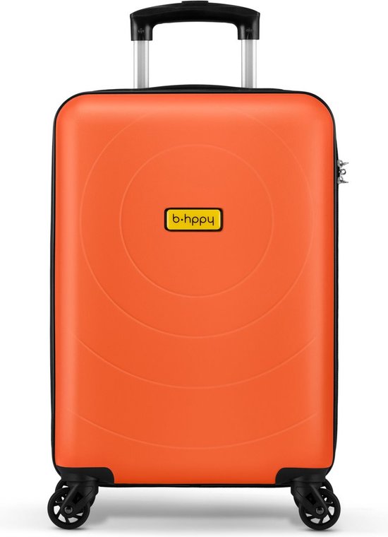 BHPPY Handbagage koffer met 4 wielen - 55 cm - 33L - Oranje