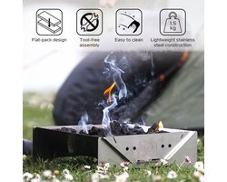 Oxford Outdoor Barbecue - Outdoor firepit - Camping BBQ - Haard - Houtskool BBQ - Hout BBQ