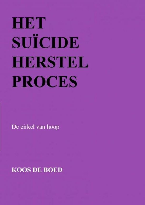 Het Suïcide Herstel Proces - cover