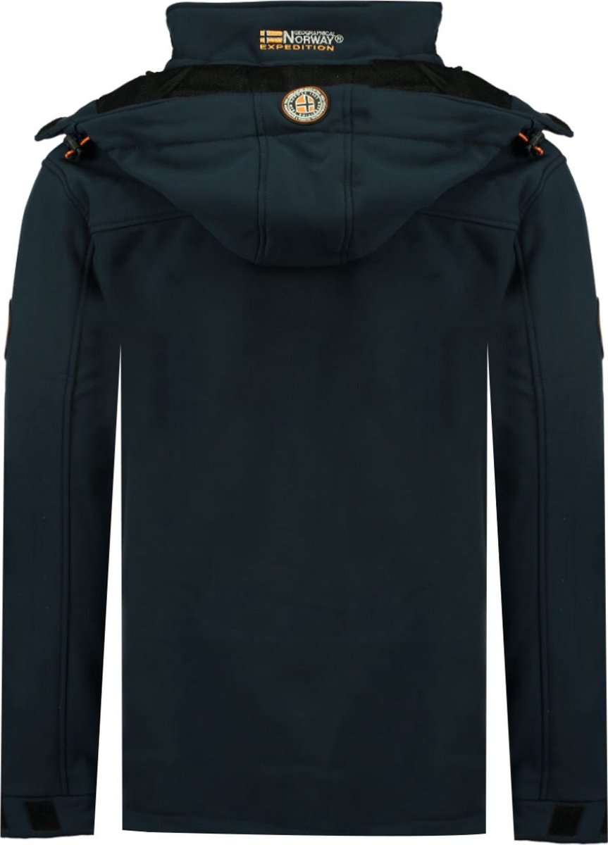 Geographical Norway Tangata Heren Softshell Functioneel Outdoor (Wit, Medium), M
