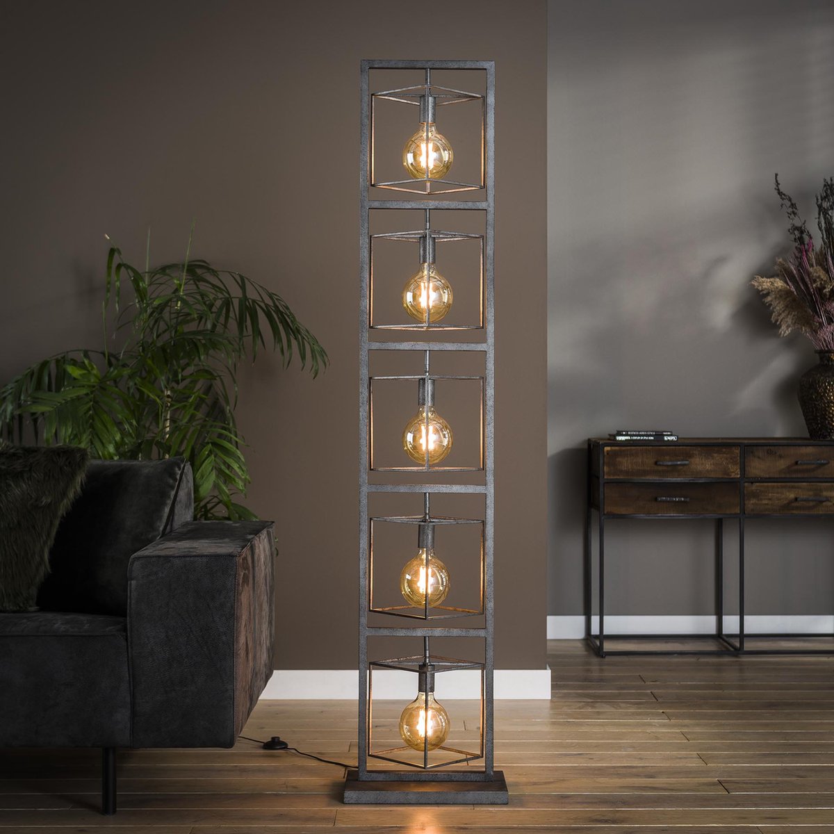 AnLi Style Vloerlamp 5L giant tower