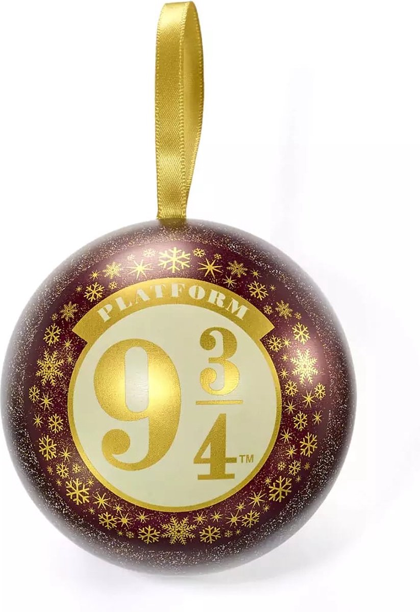 The Carat Shop - Platform 9 3/4 Christmas Bauble and Necklace - Harry Potter