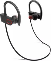 Audrax Move - In-ear Sport Oordopjes - Waterdicht - Bluetooth oortjes voor Hardlopen, Fietsen en Fitness - Zwart