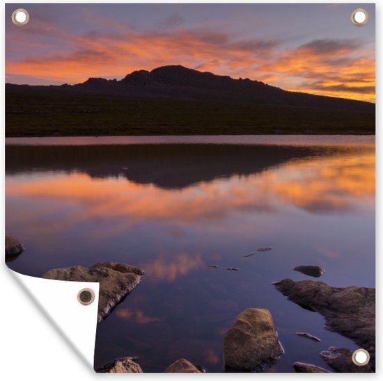 Tuinposters Zonsopkomst bij Mount Evans - 50x50 cm