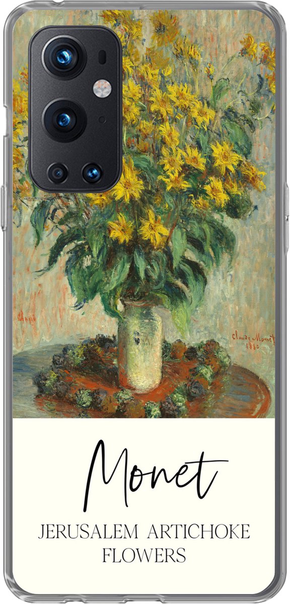 Telefoonhoesje Geschikt voor OnePlus 9 Pro hoesje - Oude meesters - Schilderij - Monet - Siliconen Telefoonhoesje Telefoonhoesje