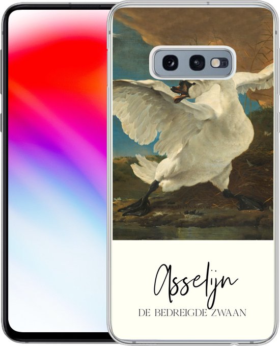 Coque Samsung Galaxy S10e - Le cygne en voie de disparition - Asselijn - Maîtres anciens - Coque de téléphone en Siliconen