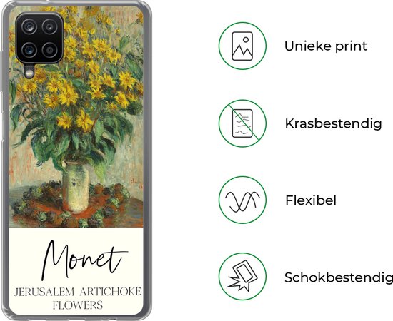 Coque Samsung Galaxy A12 - Old Masters - Peinture - Monet - Siliconen