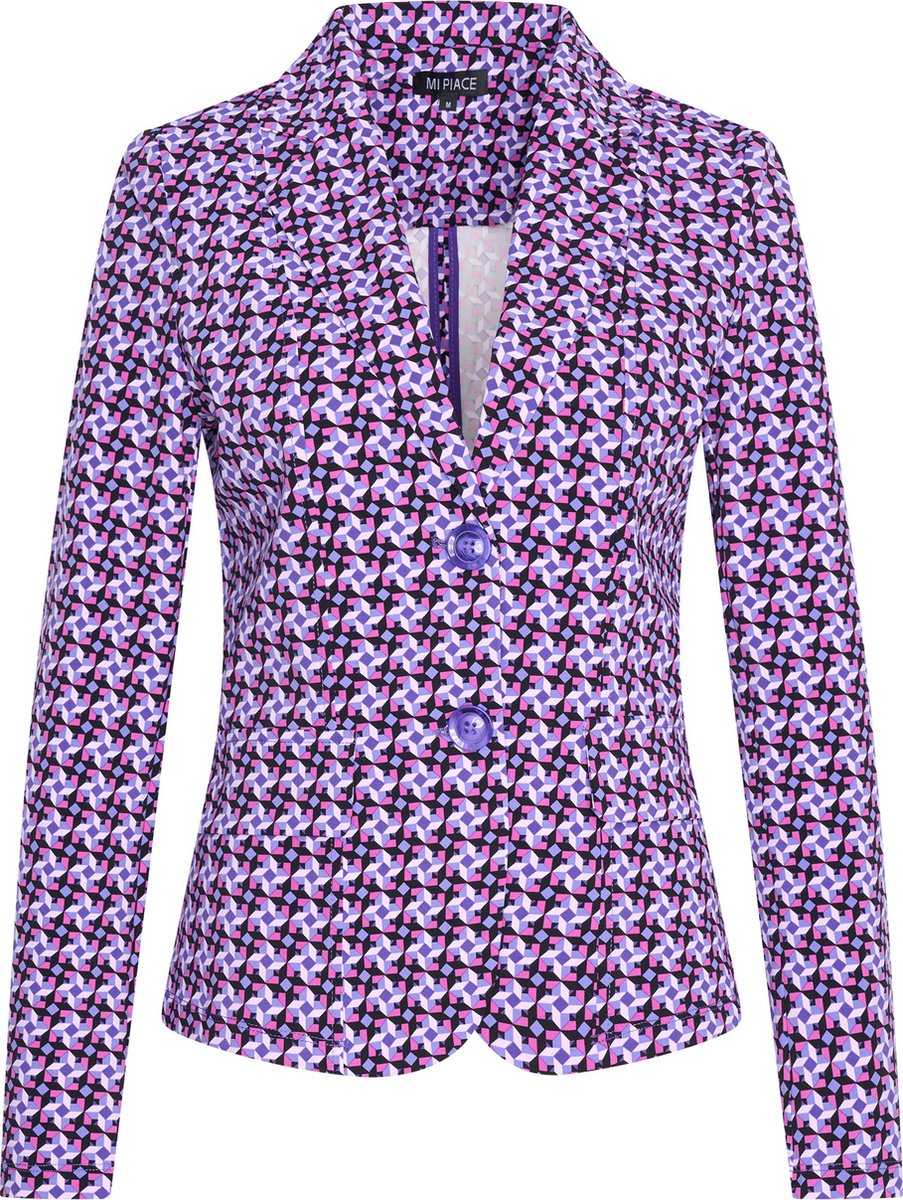 Travel Blazer Yana Paars Print 2015 Size : XL