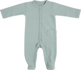 Baby's Only Playsuit avec pieds Pure - Dusty Green - 56 - 100% coton écologique - GOTS