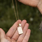 Zentana Sterrenbeeld Ketting Zodiac - RVS - 18K Goud Verguld - Horoscoop Ketting - Kreeft