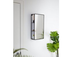 Umbra Cubiko wandspiegel met planken