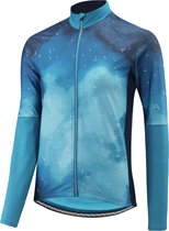 Loeffler wielrenshirt lange mouwen W Bike L/S Jersey Vapor dames - Blauw - 40