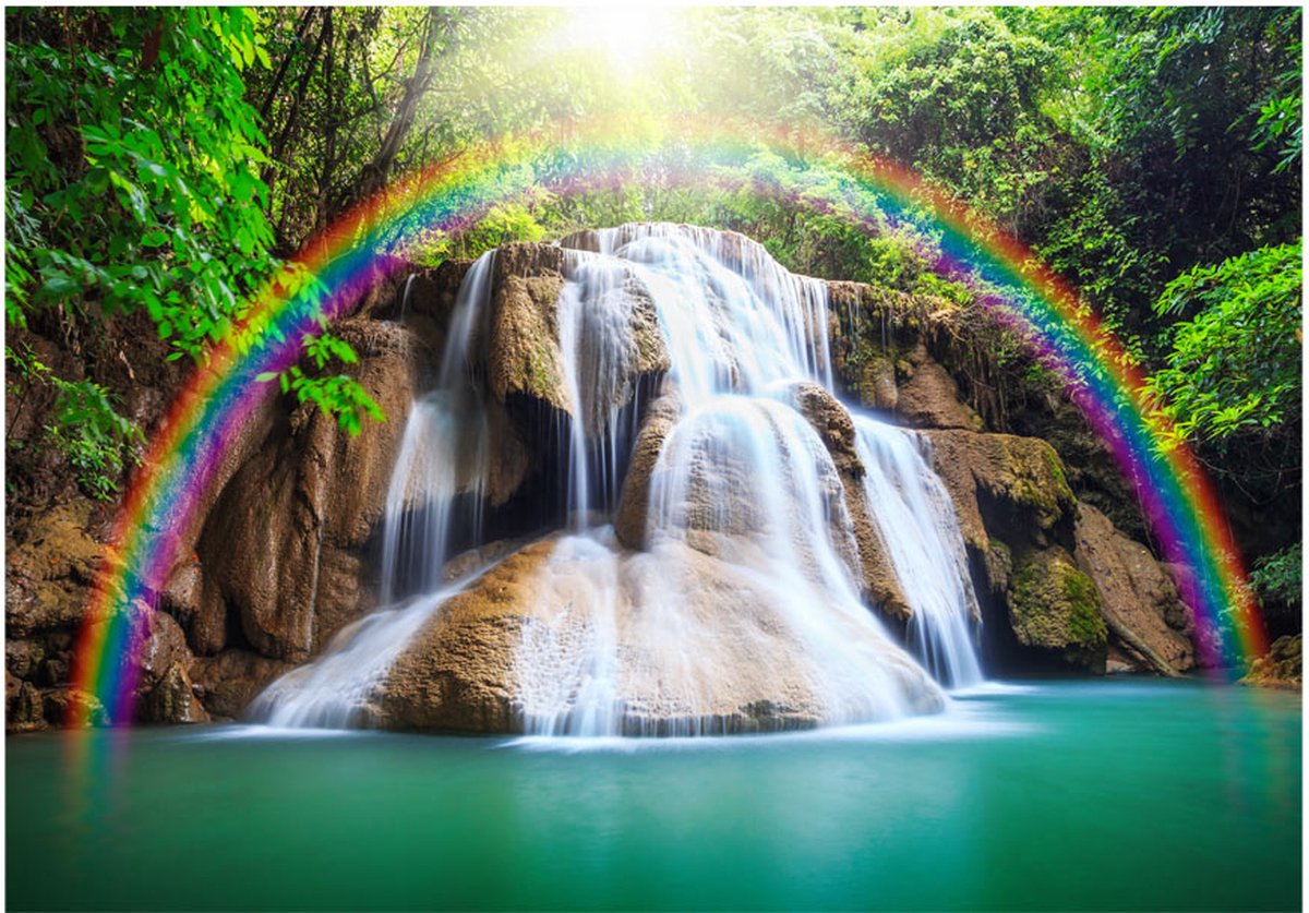 Fotobehang - Waterfall of Fulfilled Wishes.