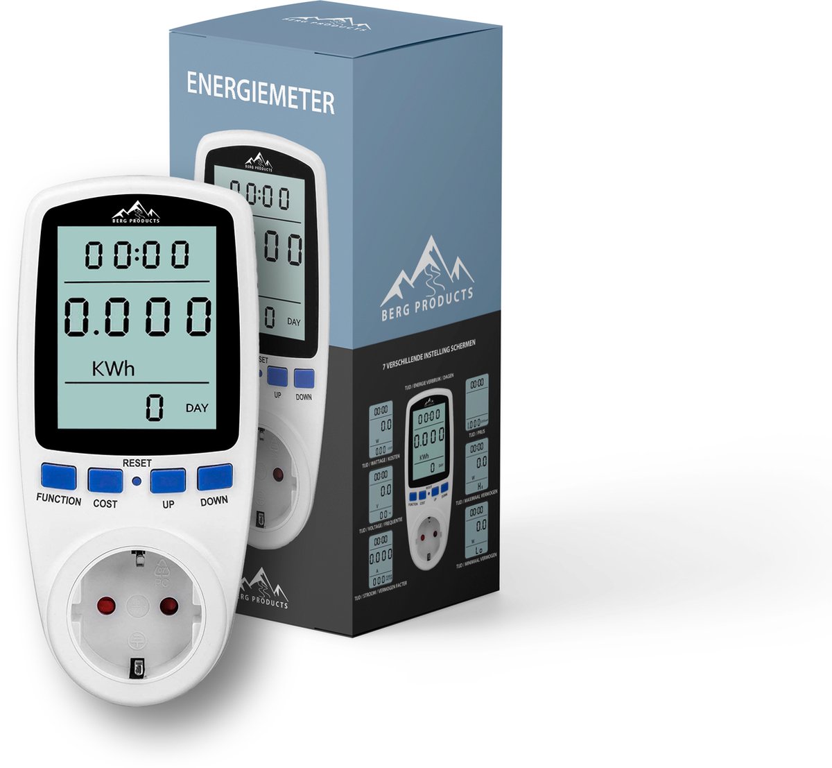 Energiemeter Stopcontact Elektriciteitsmeter NL Energiemeter Energiemeter Stopcontact Elektriciteitsmeter NL Energiemeter