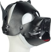 Banoch | Honden masker Doggy | zwart imitatie leer | Bondage | Puppy Play