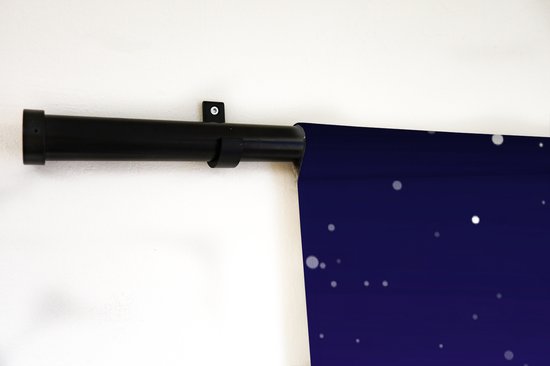 Tapisserie - Tapisserie - Gaming - Néon - Play - Blauw - Nuit - Manette - 60x90 cm - Tapisserie