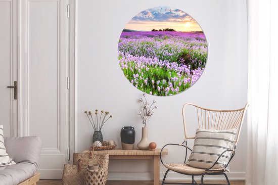 WallCircle - Peinture - Ciel - Multicolore - 150 X 150 Cm