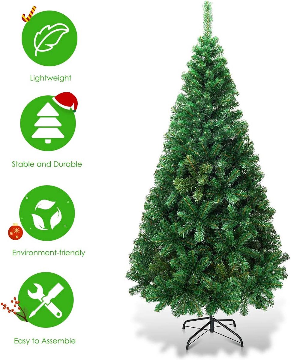 Kunstkerstboom – Premium kwaliteit - realistische kerstboom – duurzaam 100 x 100 x 180 cm