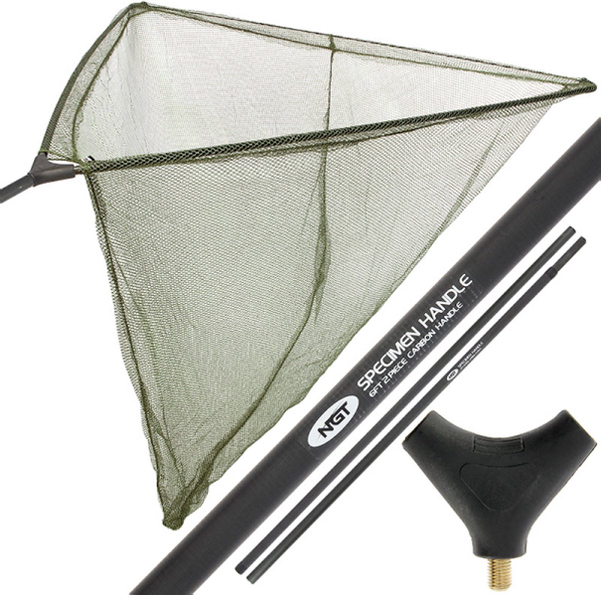 NGT Deluxe Stalker 42 Karpernet met Carbon Arms | Schepnet