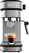Cecotec Express Cafelizzia 890 Espressos et cappuccinos gris, 1350 W, système thermobloc, 20 bar, mode automatique pour 1-2 cafés