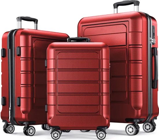 set de valise de voyage 3 pièces