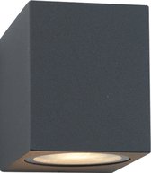 Olucia Corella - Moderne Buiten wandlamp - Aluminium - Antraciet