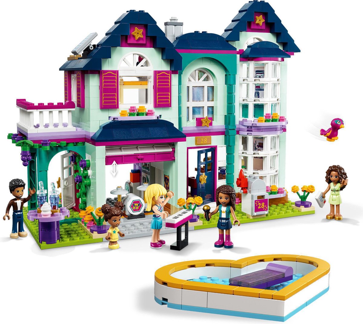 LEGO Friends Andrea’s familiehuis 41449 — afbeelding 11