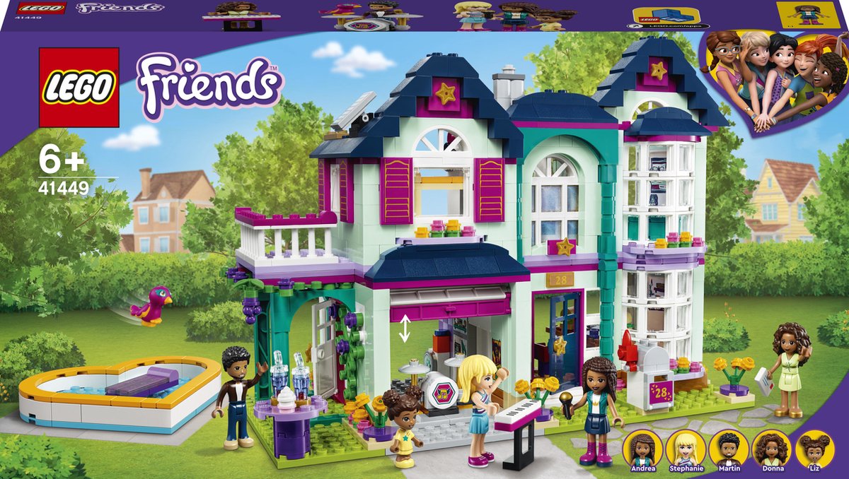 LEGO Friends Andrea's Familiehuis - 41449 - LEGO