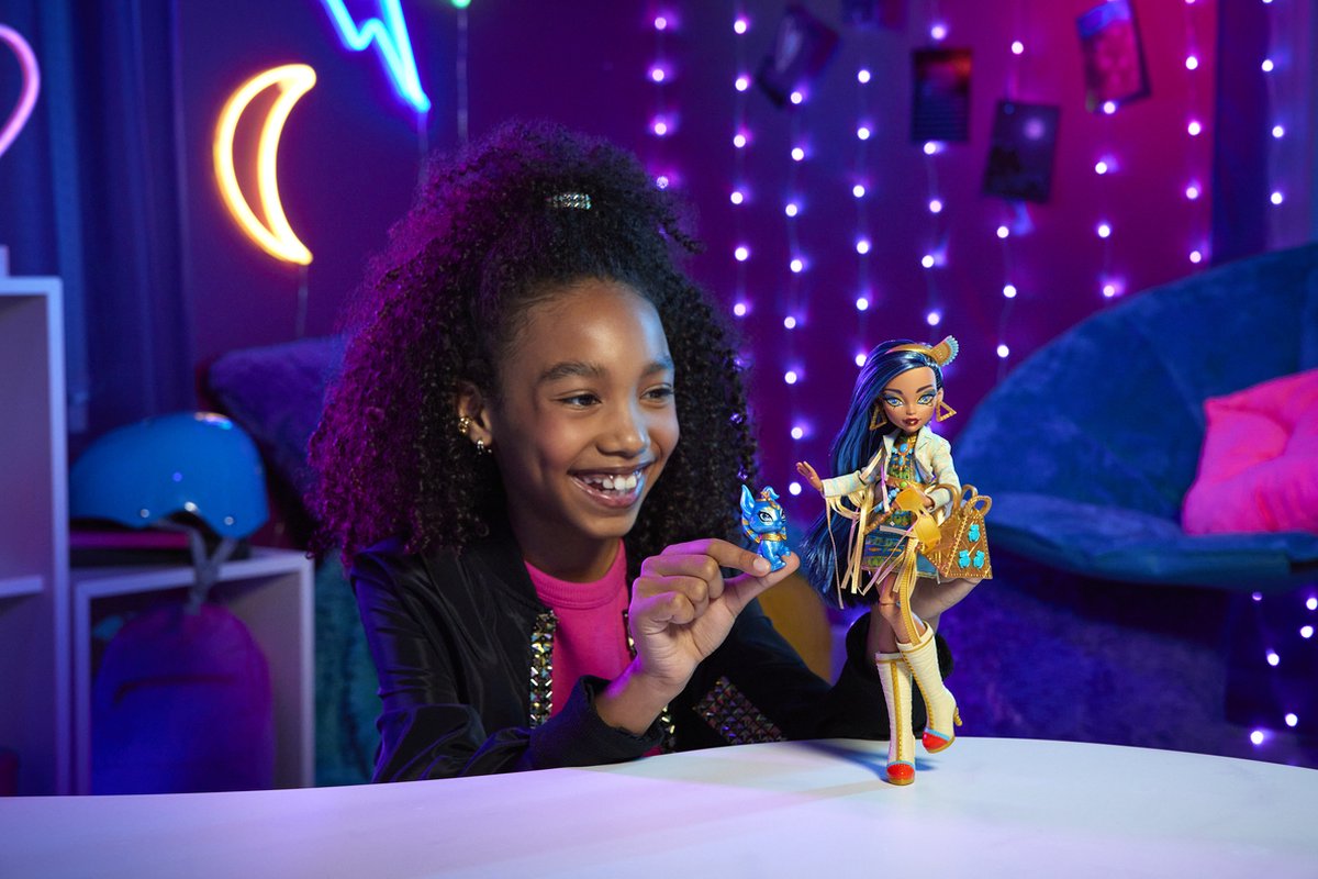 Monster High - Modepop - Cleo de Nile pop met piramide-tas — afbeelding 13