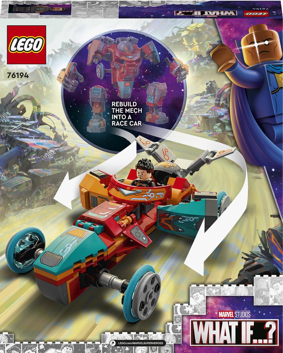 LEGO Super Heroes Tony Stark's Sakaarian Iron Man 76194 — afbeelding 22